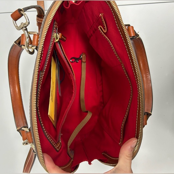 Dooney & Bourke Pebble Grain Zip Zip Satchel - Picture 5 of 5